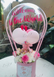 Welcome Baby Girl Bouquet | GBO-140